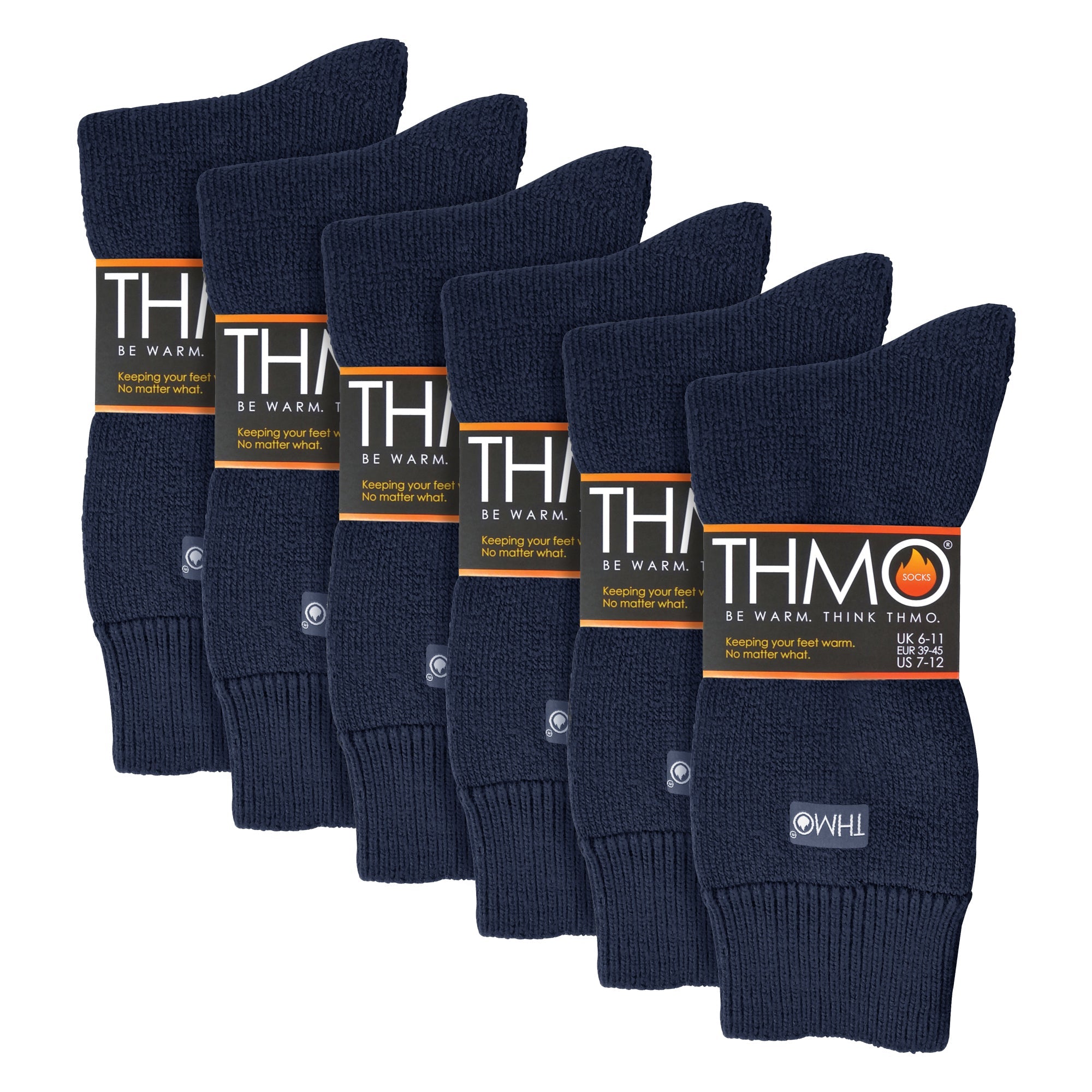 Sock Snob Mens Thick Winter Thermal Socks with Comfort Top (Multipack Options)