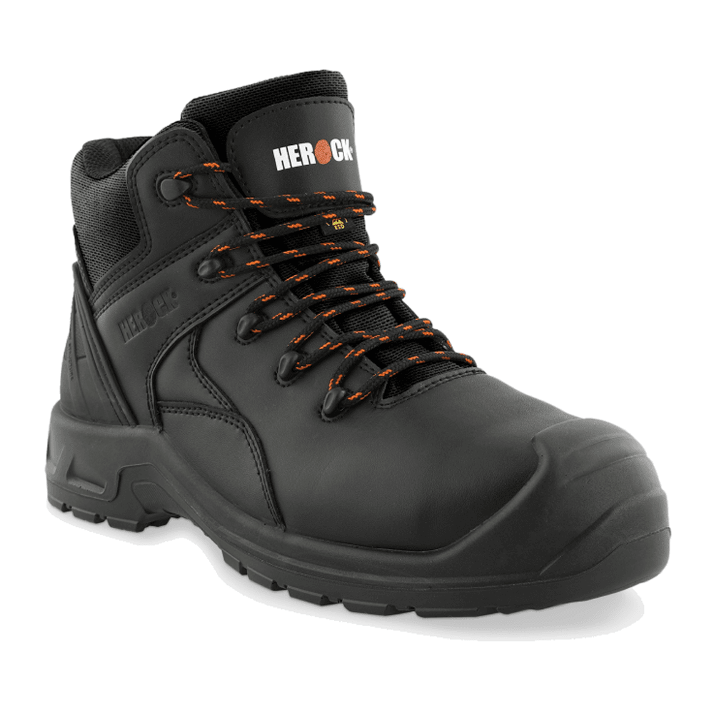 Herock Talin S3S SR FO ESD SC Composite Safety Boots Black