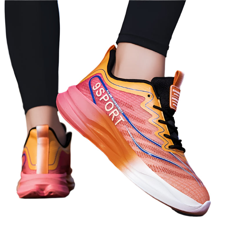 Mens Lightweight Low Top Round Toe Running Trainers