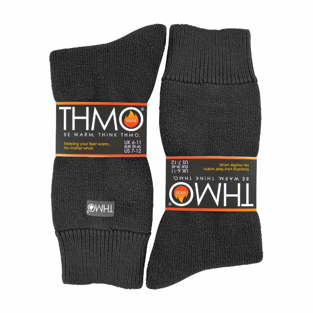 Sock Snob Mens Thick Winter Thermal Socks with Comfort Top (Multipack Options)