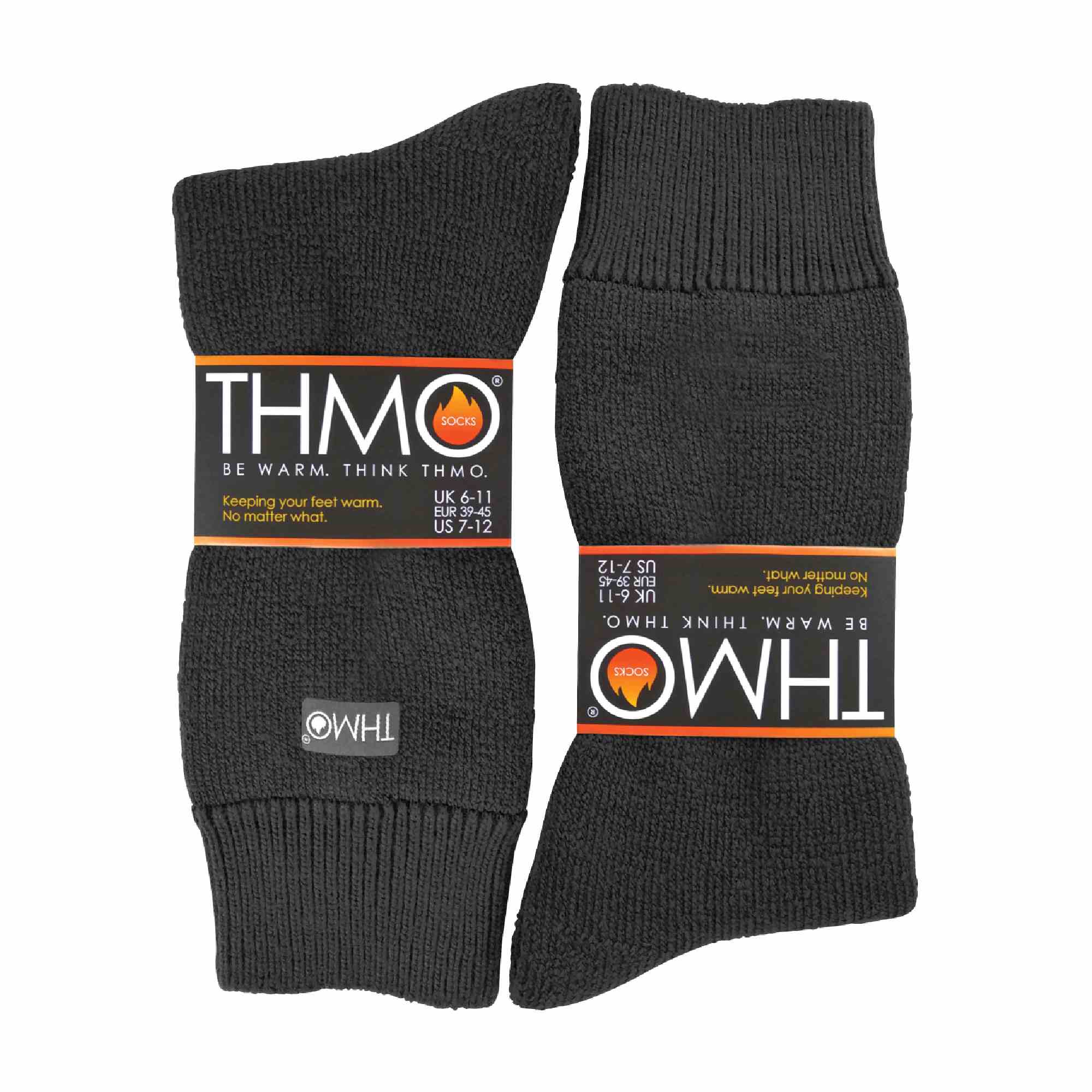 Sock Snob Mens Thick Winter Thermal Socks with Comfort Top (Multipack Options)