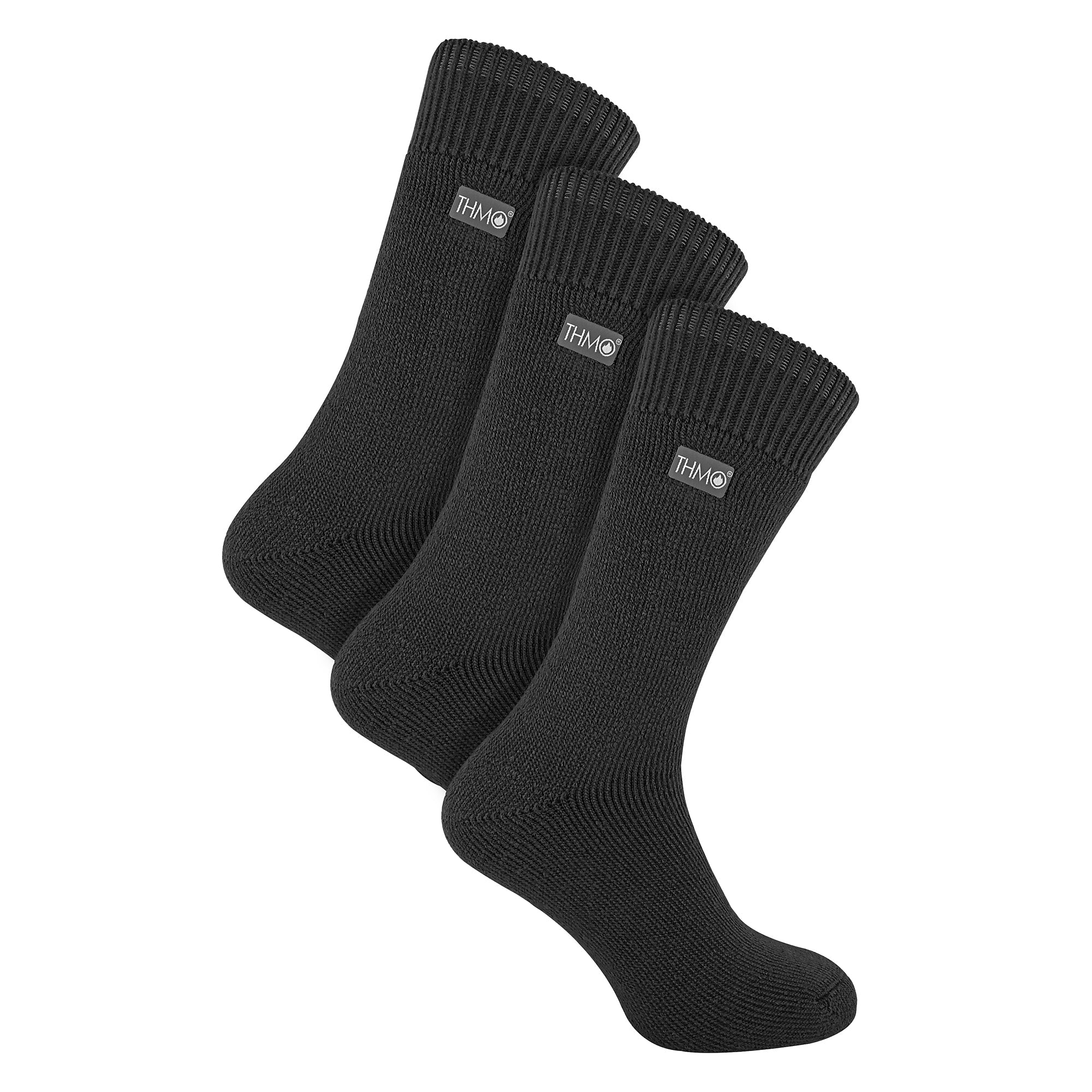 Sock Snob Mens Thick Winter Thermal Socks with Comfort Top (Multipack Options)