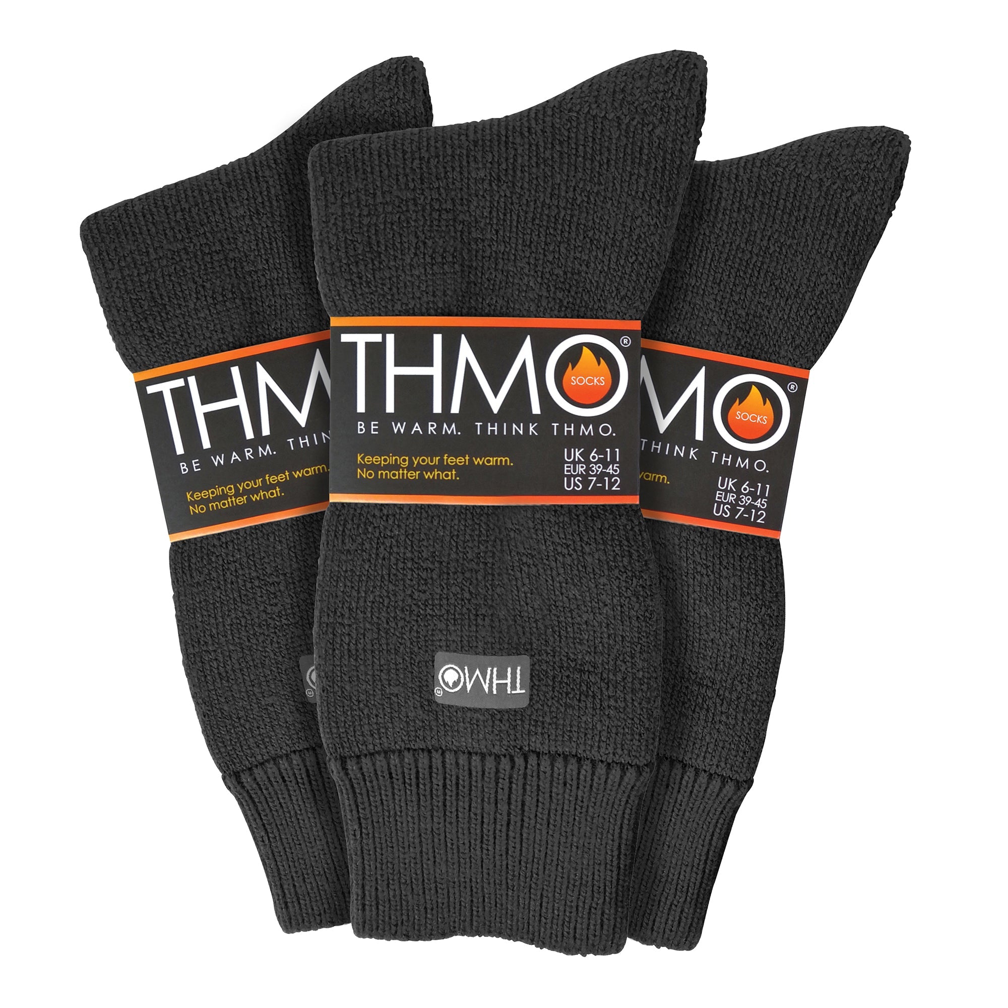 Sock Snob Mens Thick Winter Thermal Socks with Comfort Top (Multipack Options)