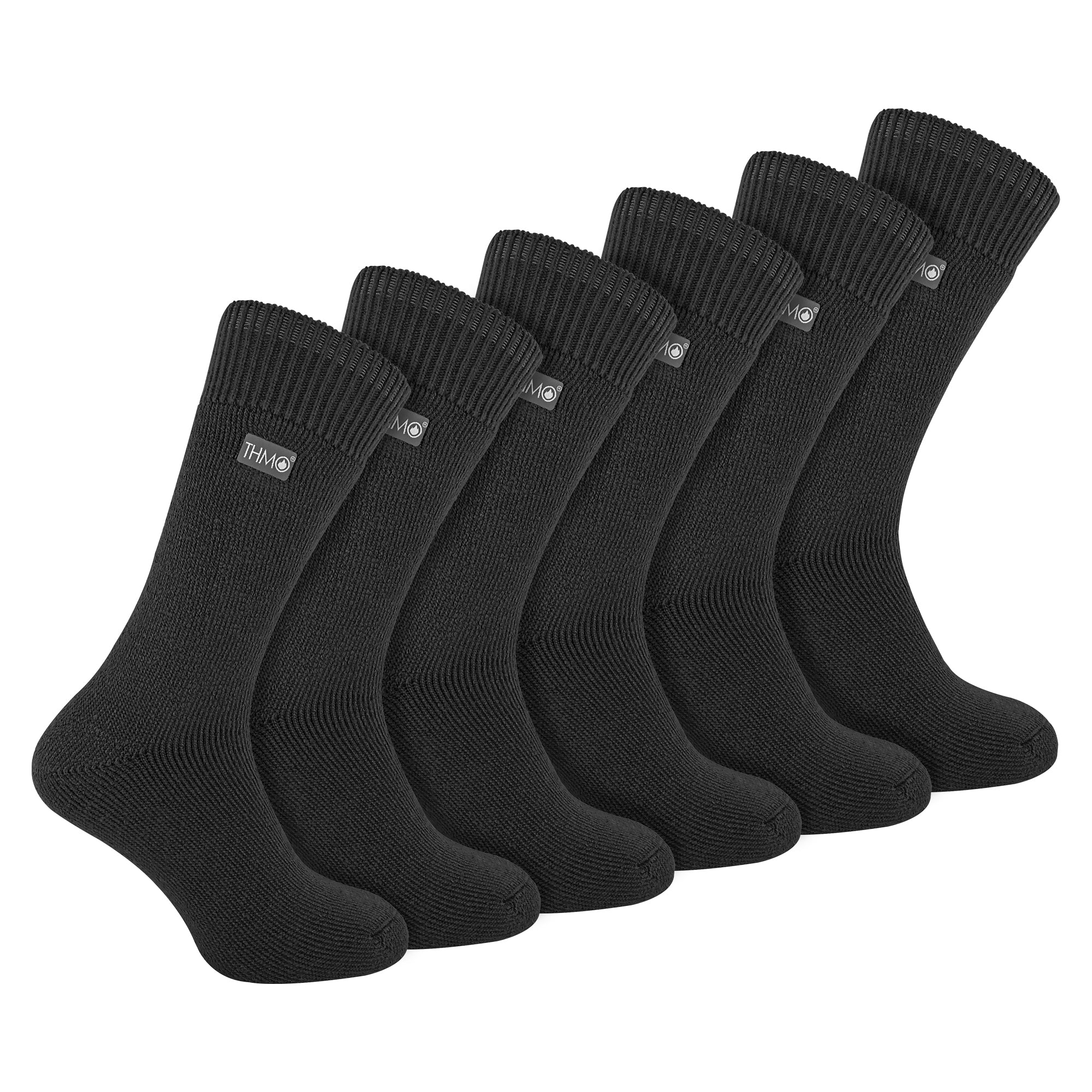 Sock Snob Mens Thick Winter Thermal Socks with Comfort Top (Multipack Options)