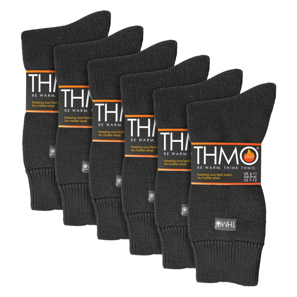 Sock Snob Mens Thick Winter Thermal Socks with Comfort Top (Multipack Options)