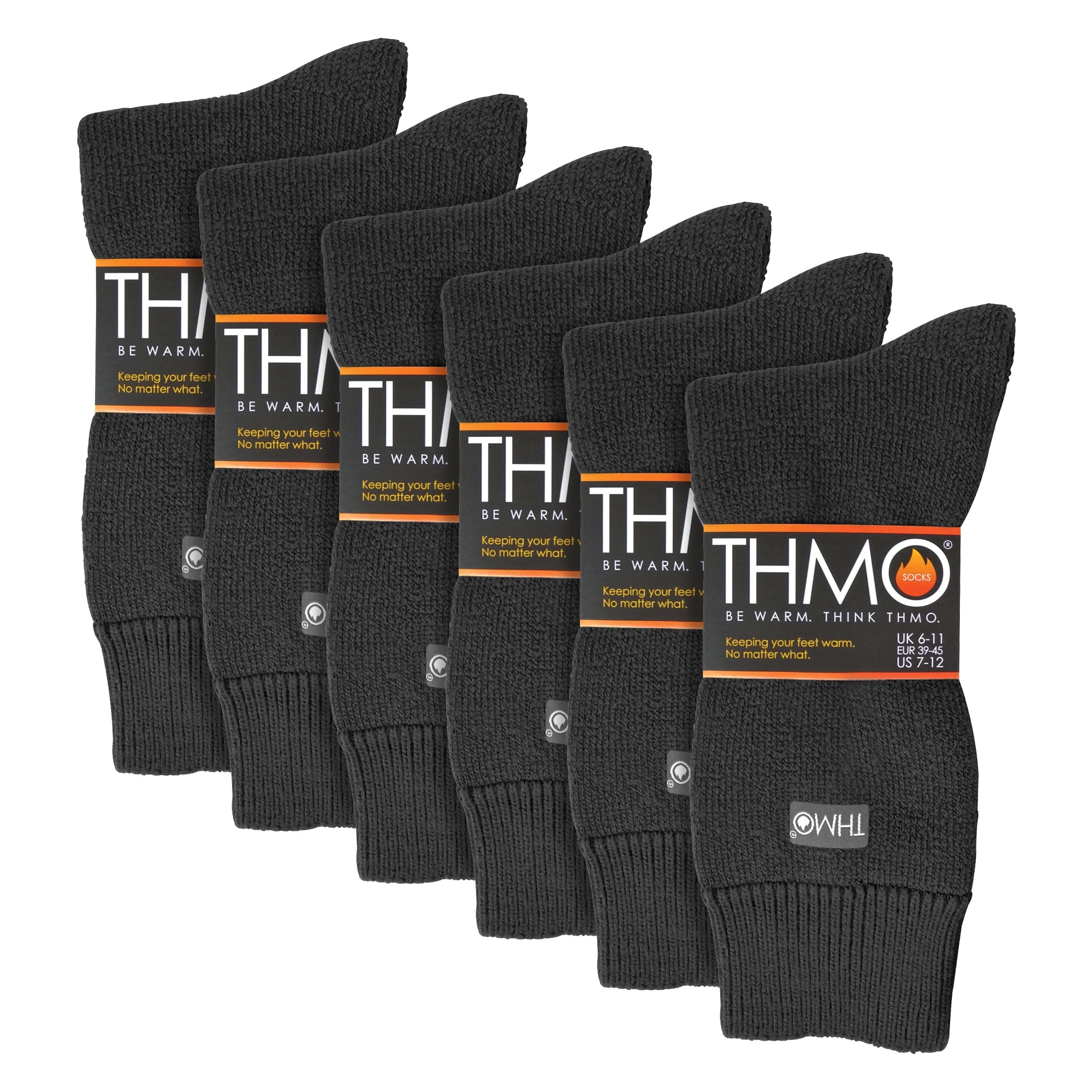 Sock Snob Mens Thick Winter Thermal Socks with Comfort Top (Multipack Options)