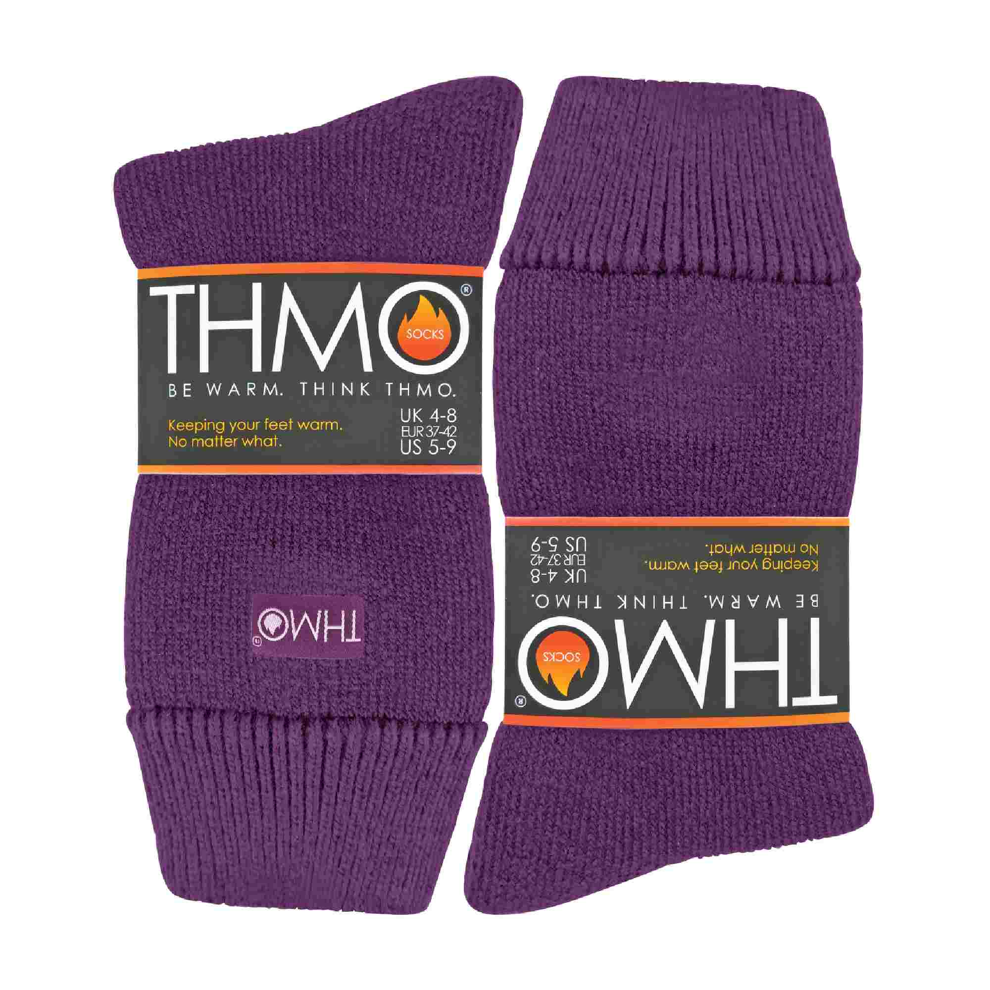Sock Snob Womens Thick Winter Thermal Socks with Seamless Toe (Multipack Options)