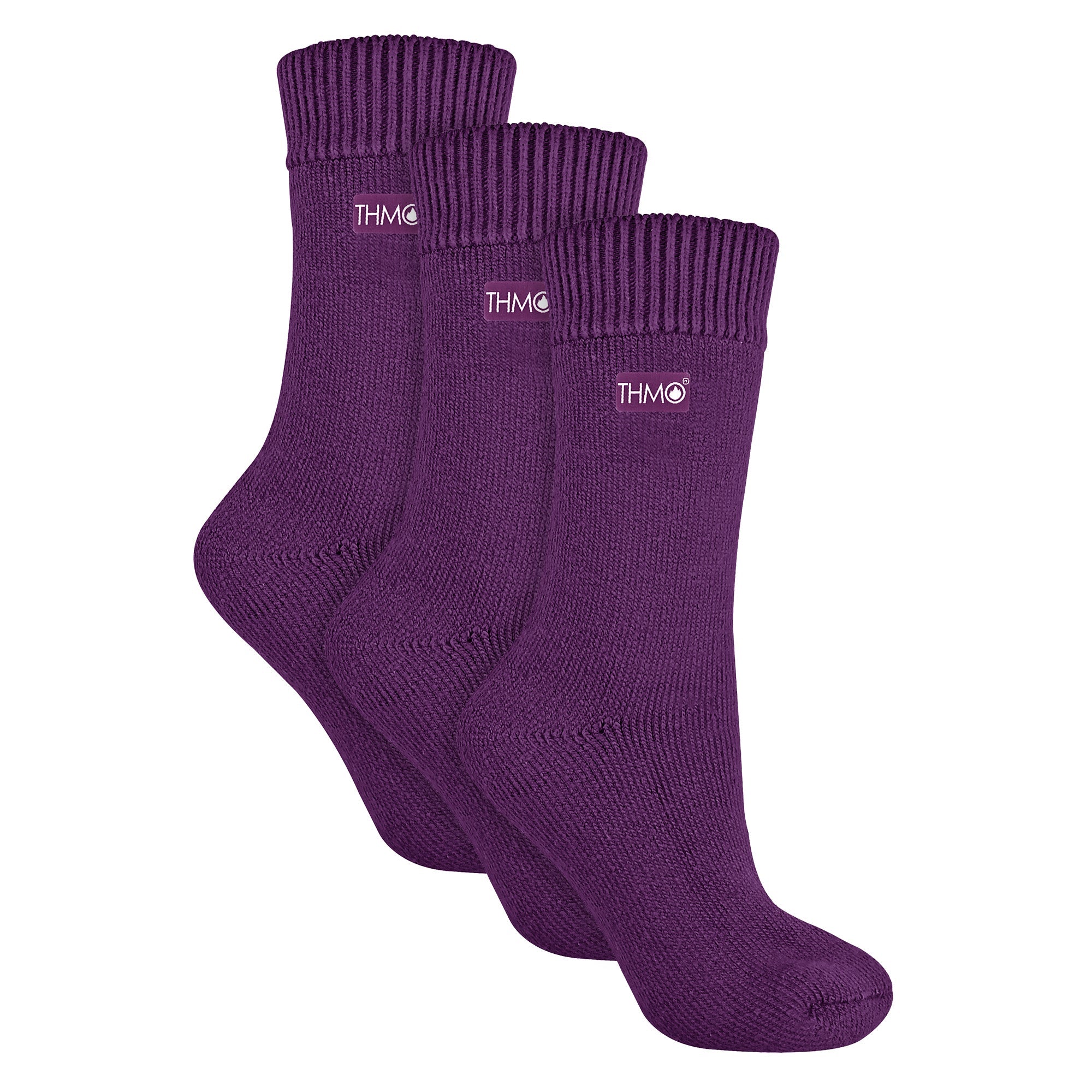 Sock Snob Womens Thick Winter Thermal Socks with Seamless Toe (Multipack Options)