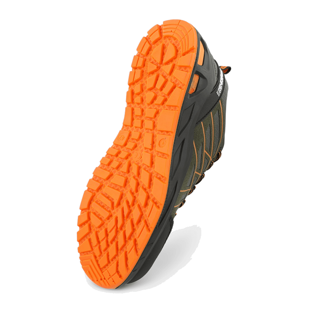 Herock Varro S1P Antistatic Lightweight Safety Trainers Dark Kaki
