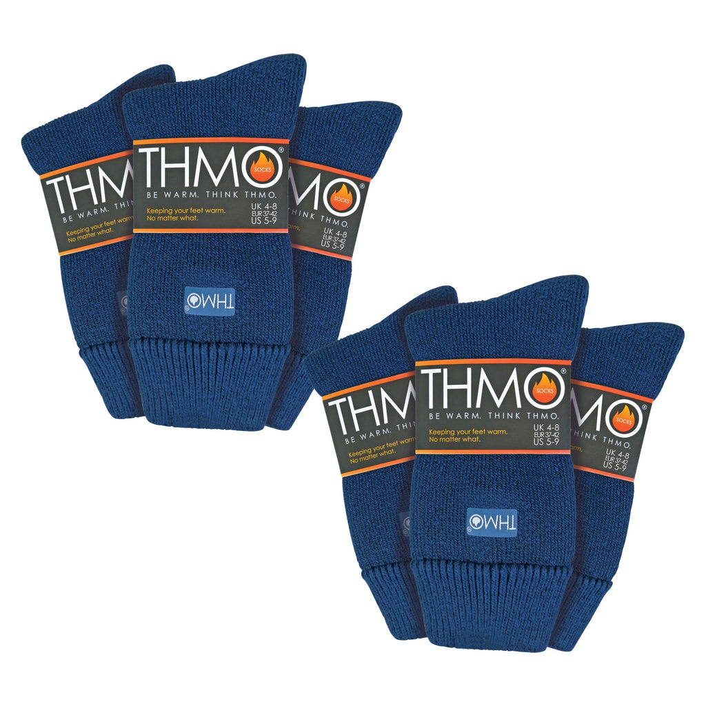 Sock Snob Womens Thick Winter Thermal Socks with Seamless Toe (Multipack Options)