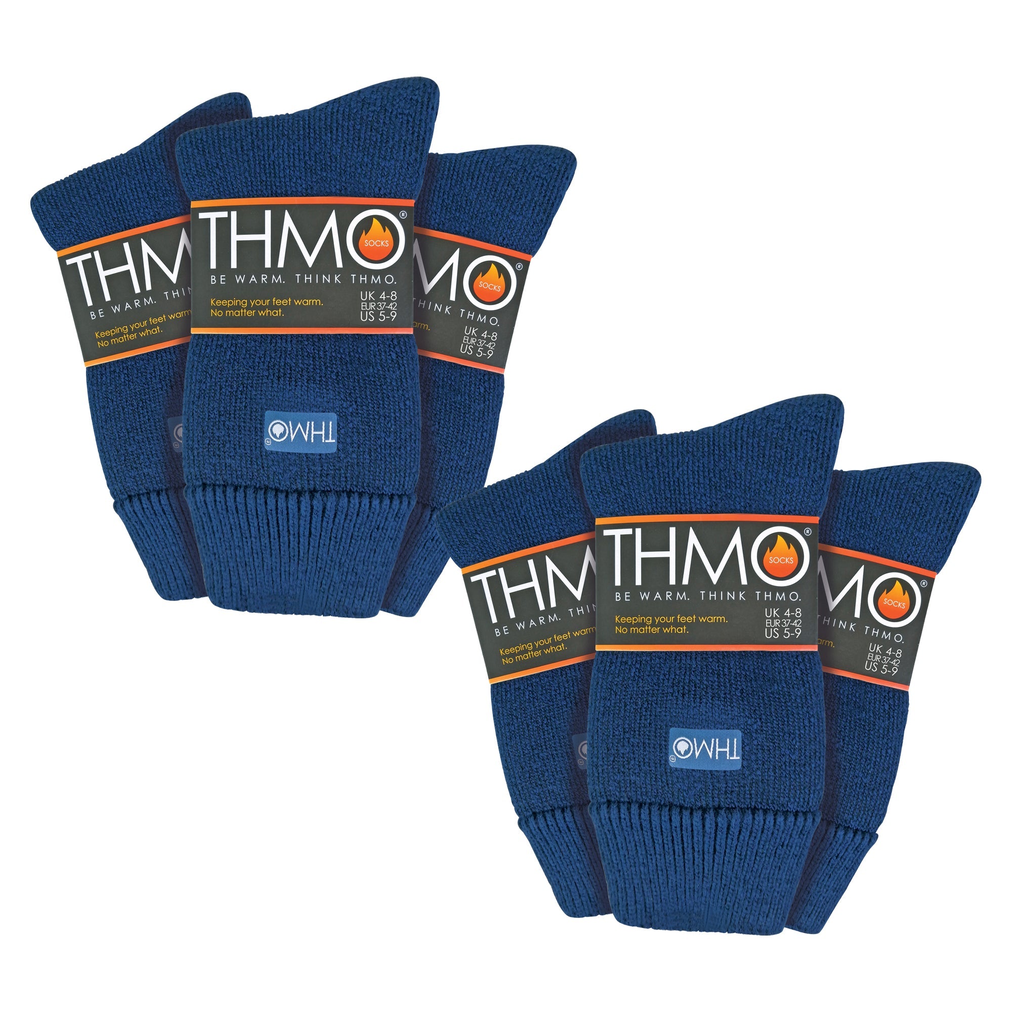 Sock Snob Womens Thick Winter Thermal Socks with Seamless Toe (Multipack Options)