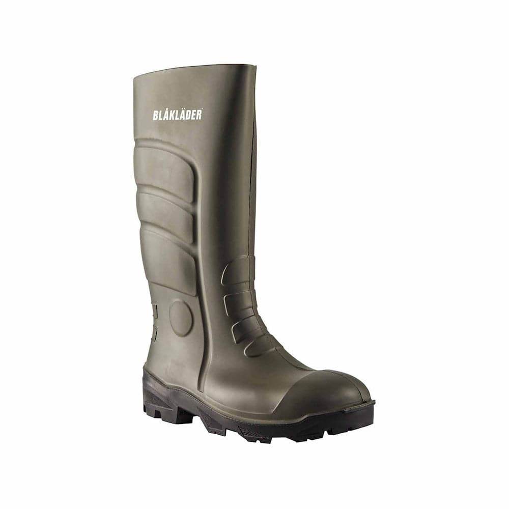 Blaklader 2421 Safety Wellington Boots S5 Army Green/Black