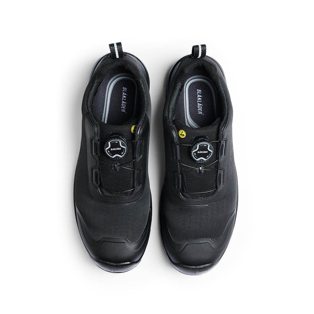 Blaklader 2470 Gecko ESD Water Repellent Safety Trainers Shoe Black/Black