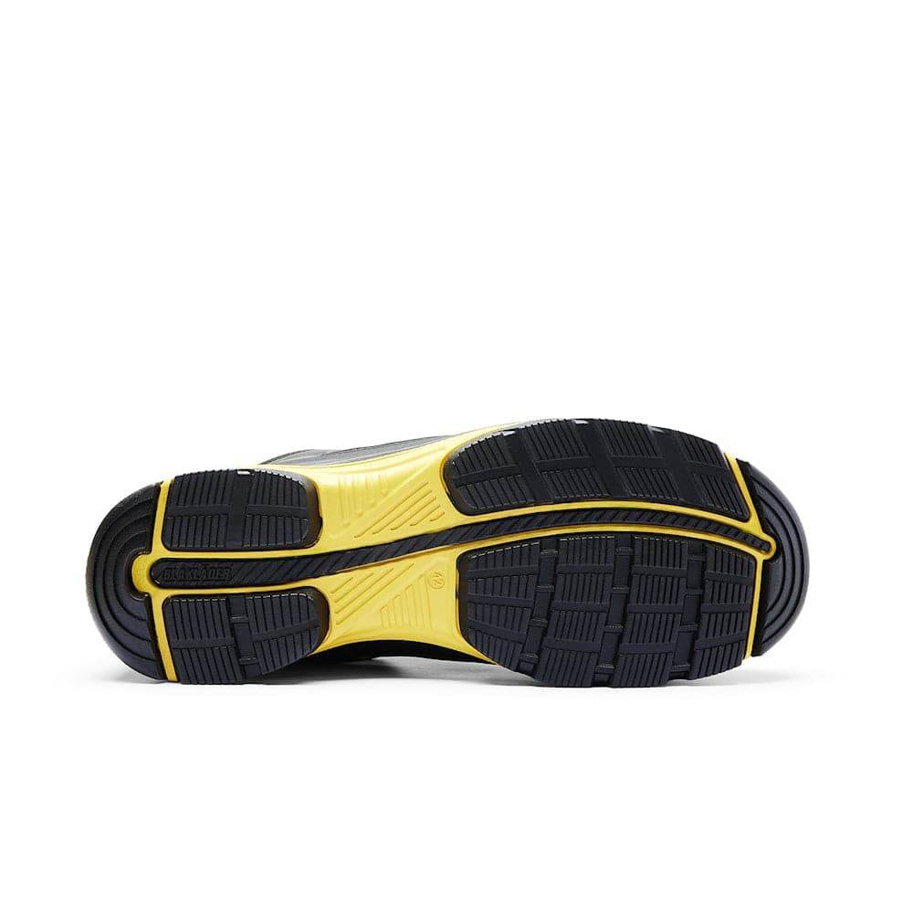 Blaklader 2472 Gecko Highly Breathable ESD Safety Trainers Shoe Black/Red / Black/Yellow