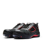 Blaklader 2472 Gecko Highly Breathable ESD Safety Trainers Shoe Black/Red / Black/Yellow