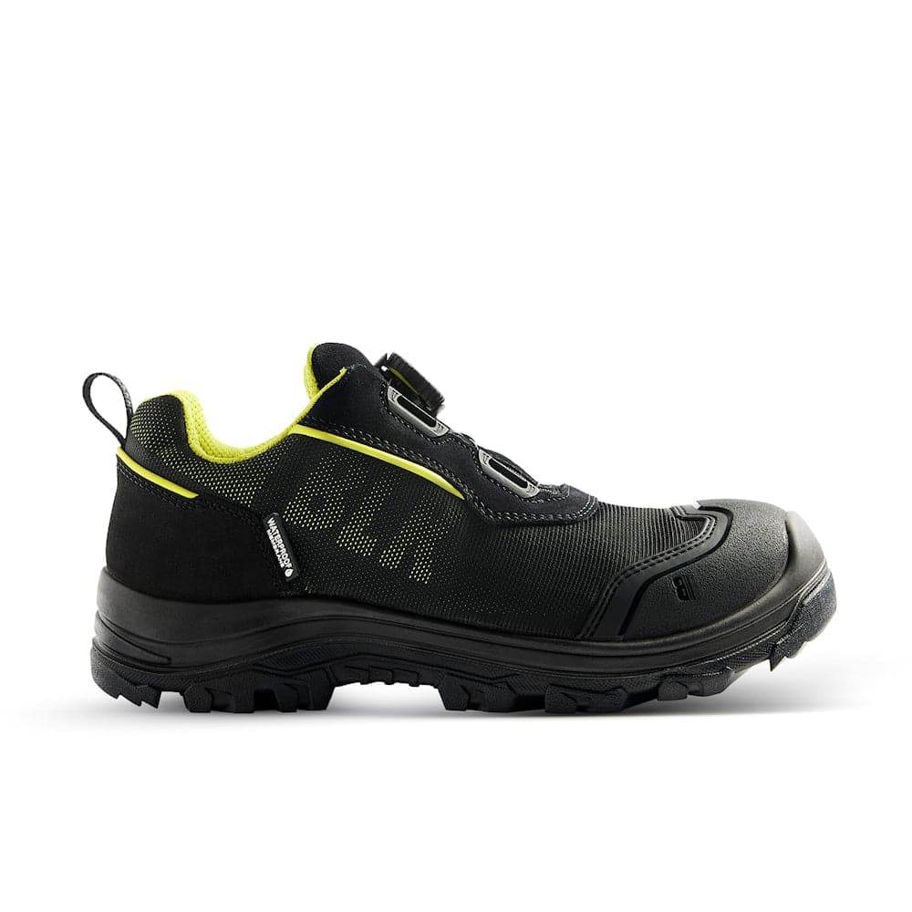 Blaklader 2477 Storm Waterproof Safety Work Safety Trainers Shoe Black/Hi-vis Yellow