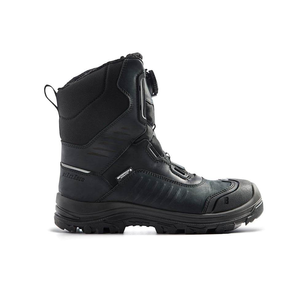 Blaklader 2493 Storm Waterproof Thinsulate Tall Winter Safety Work Safety Boots Black/Black / Brown/Black