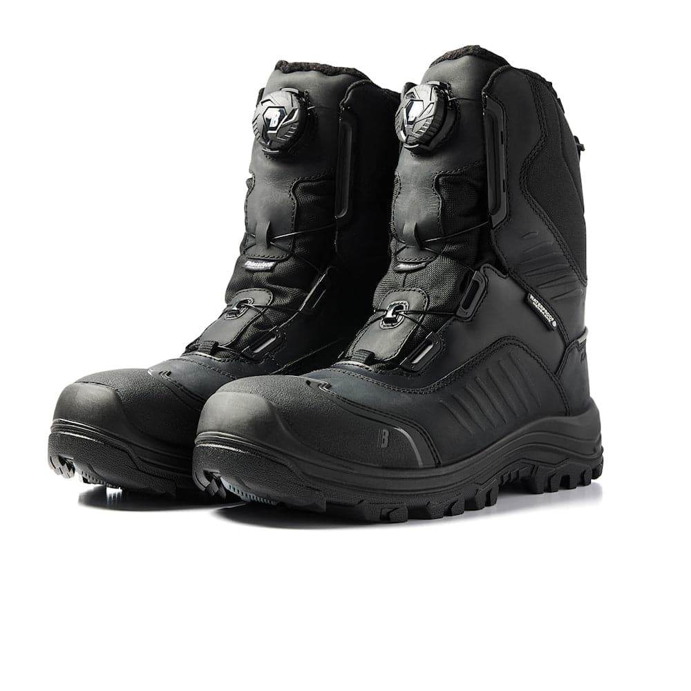 Blaklader 2493 Storm Waterproof Thinsulate Tall Winter Safety Work Safety Boots Black/Black / Brown/Black