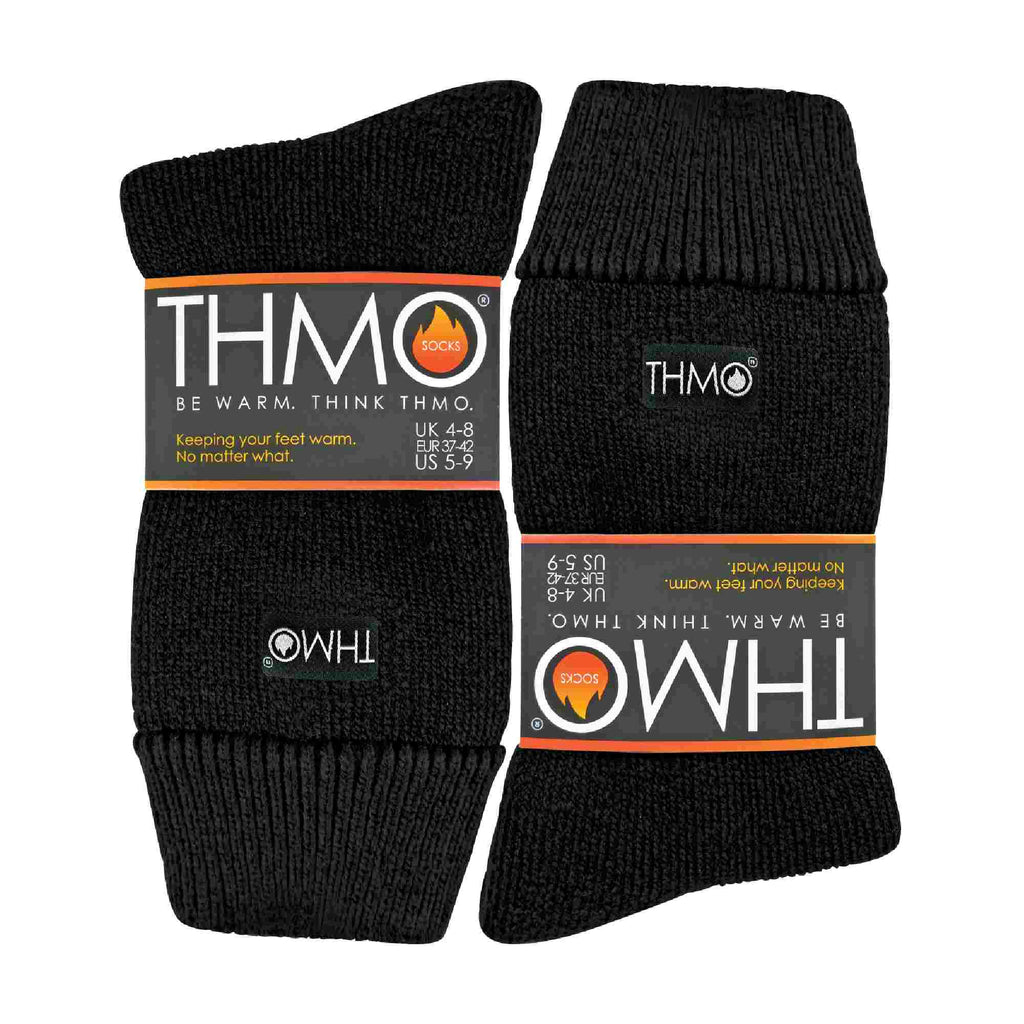 Sock Snob Womens Thick Winter Thermal Socks with Seamless Toe (Multipack Options)