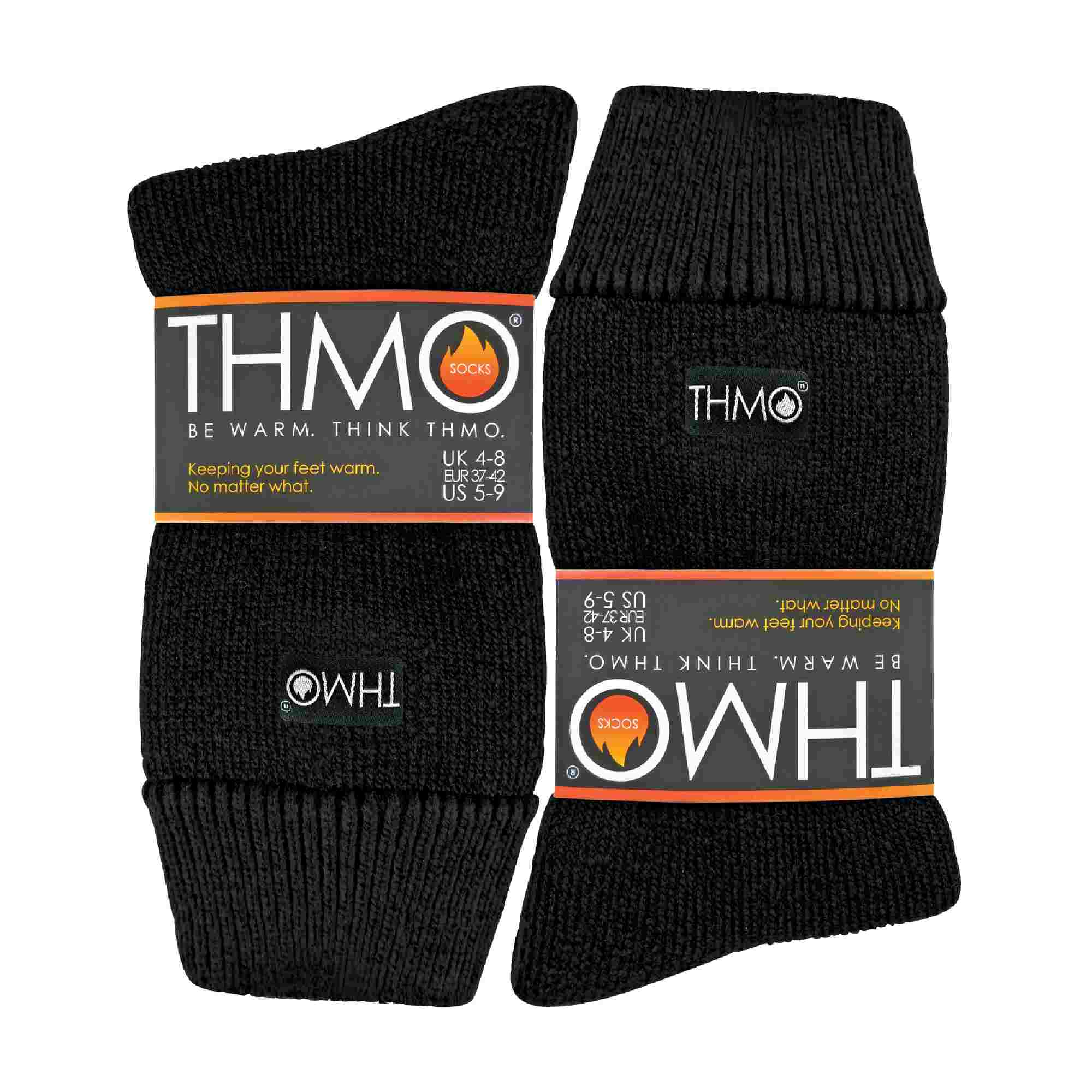 Sock Snob Womens Thick Winter Thermal Socks with Seamless Toe (Multipack Options)
