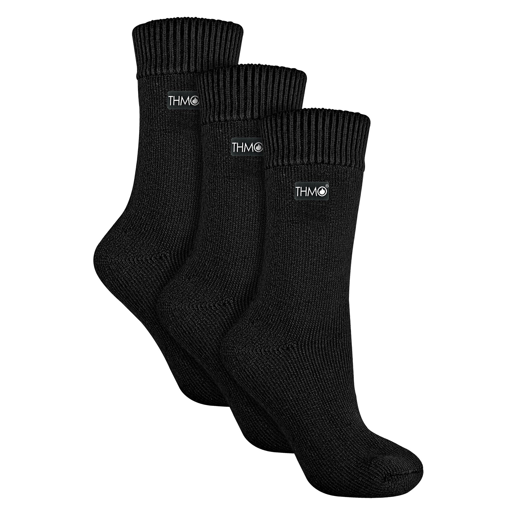 Sock Snob Womens Thick Winter Thermal Socks with Seamless Toe (Multipack Options)