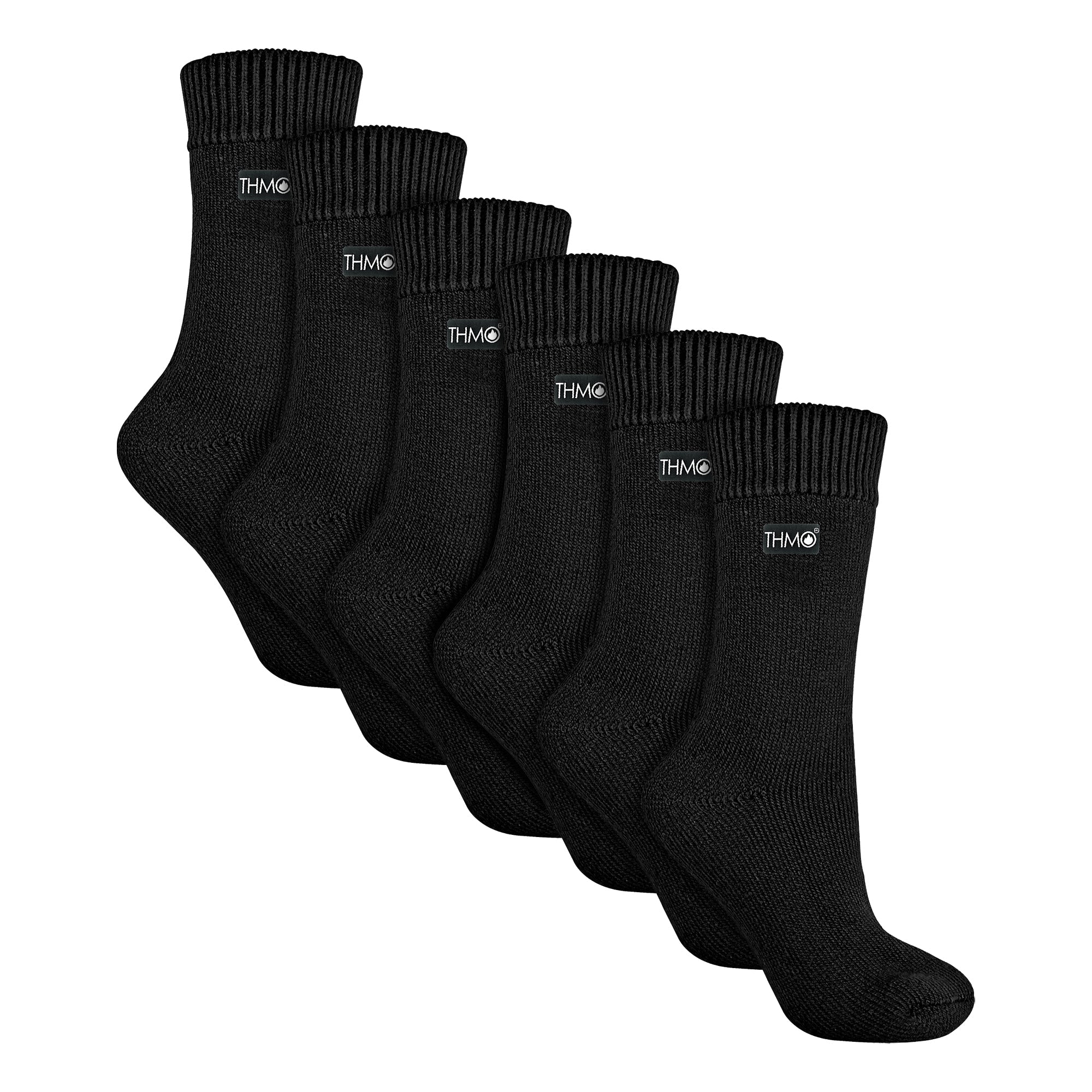 Sock Snob Womens Thick Winter Thermal Socks with Seamless Toe (Multipack Options)