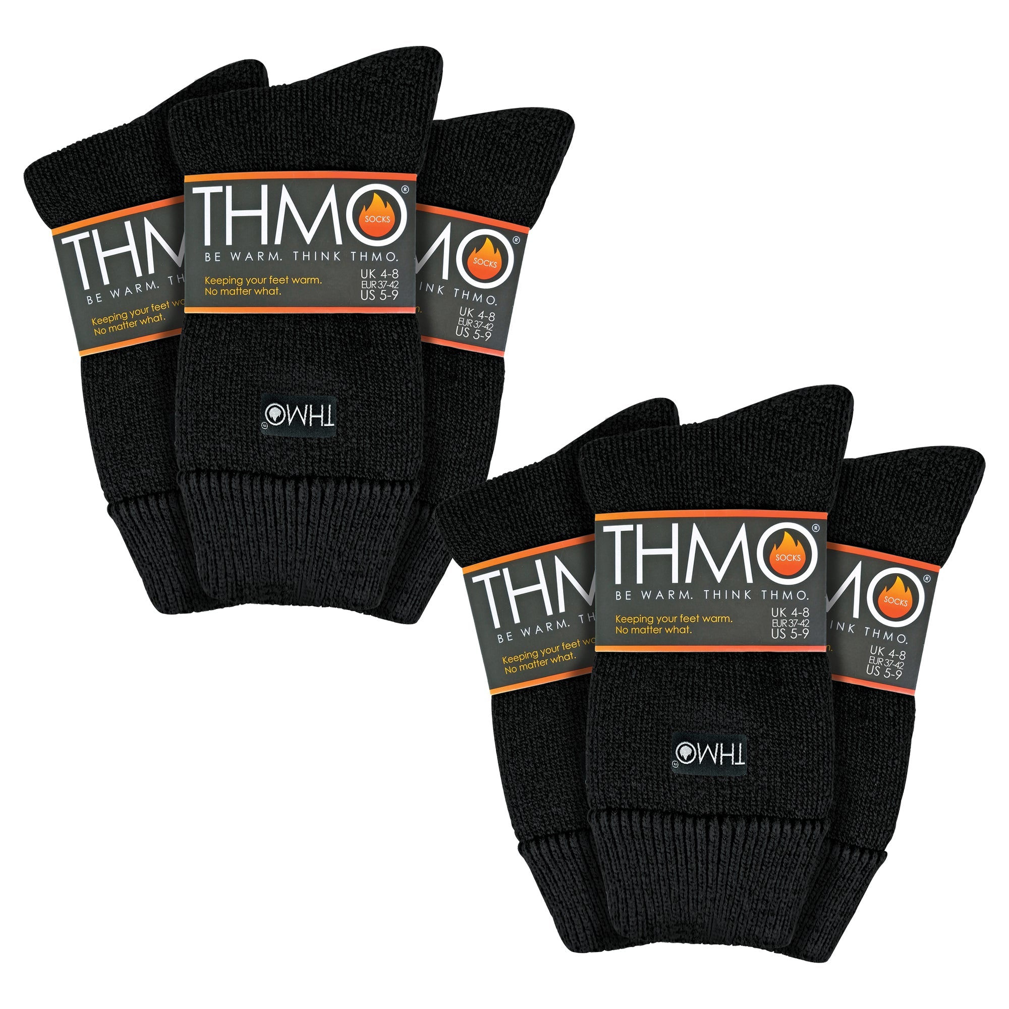 Sock Snob Womens Thick Winter Thermal Socks with Seamless Toe (Multipack Options)