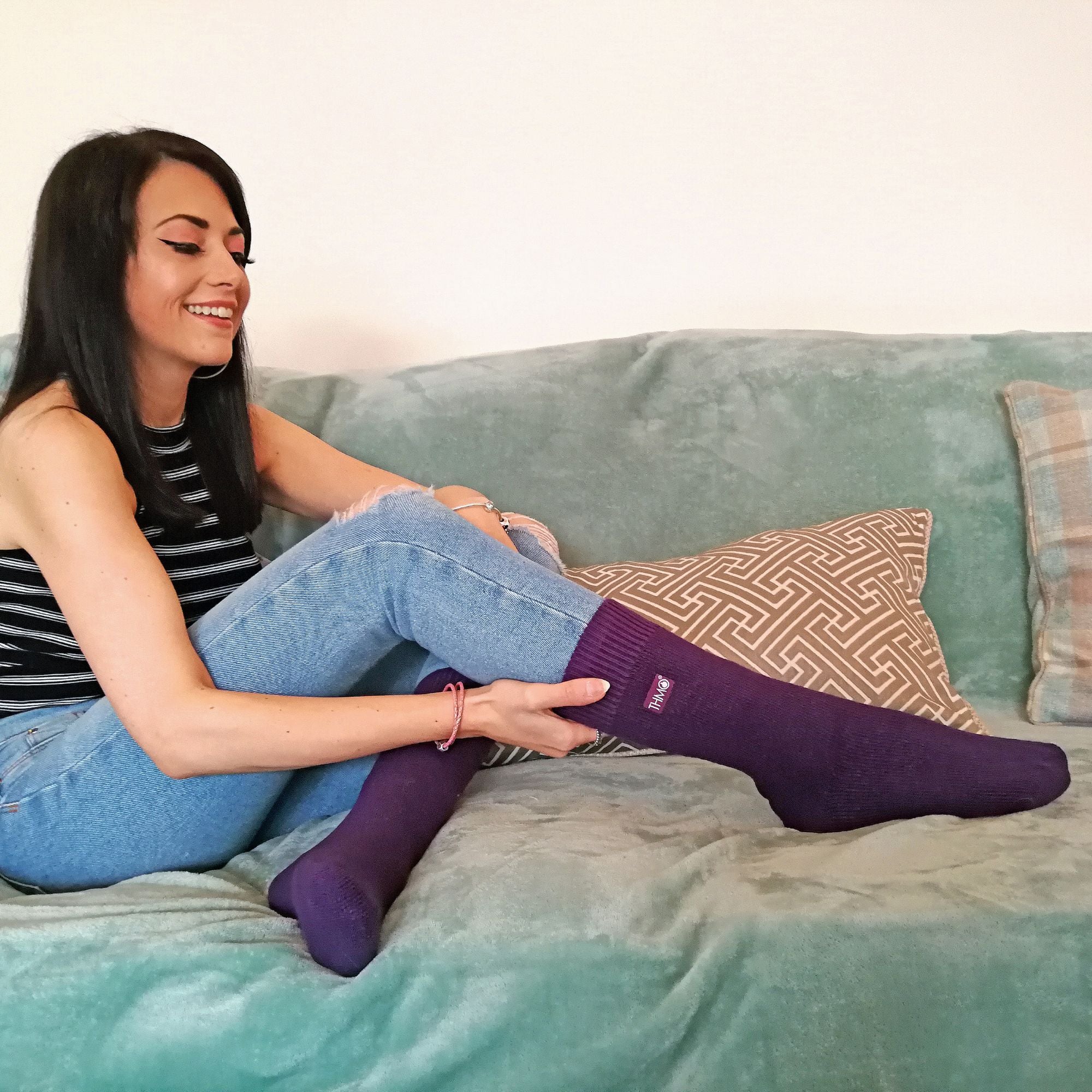 Sock Snob Womens Thick Winter Thermal Socks with Seamless Toe (Multipack Options)