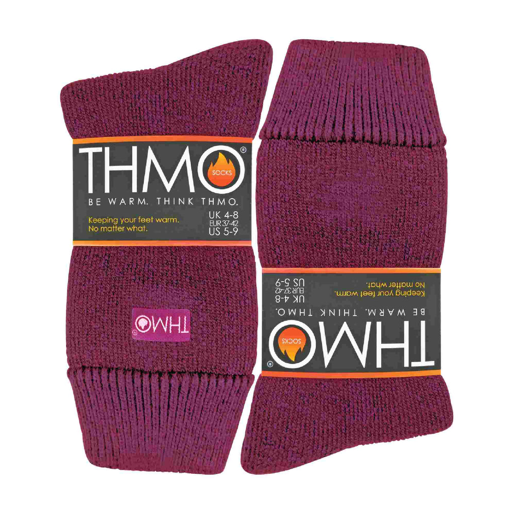 Sock Snob Womens Thick Winter Thermal Socks with Seamless Toe (Multipack Options)