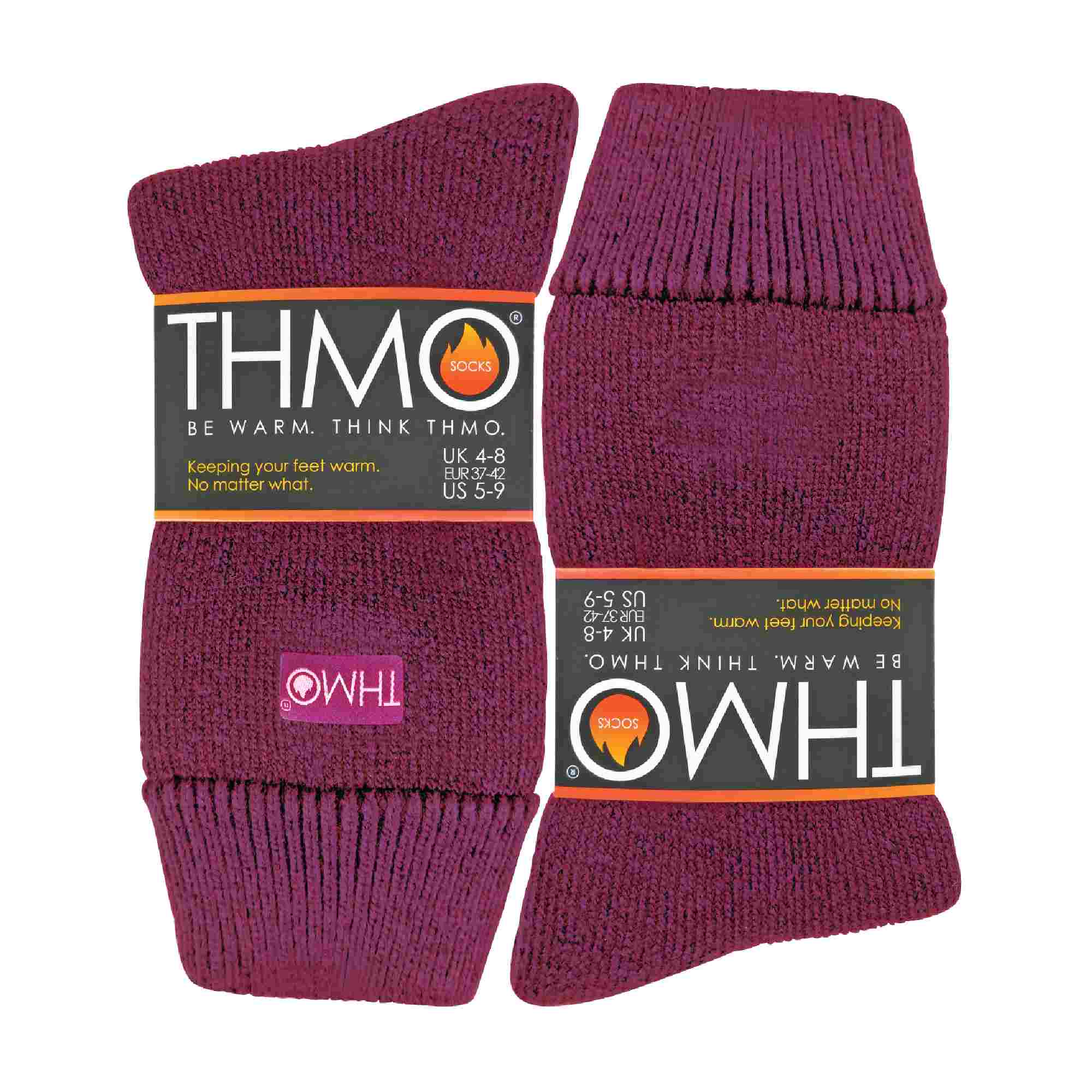 Sock Snob Womens Thick Winter Thermal Socks with Seamless Toe (Multipack Options)
