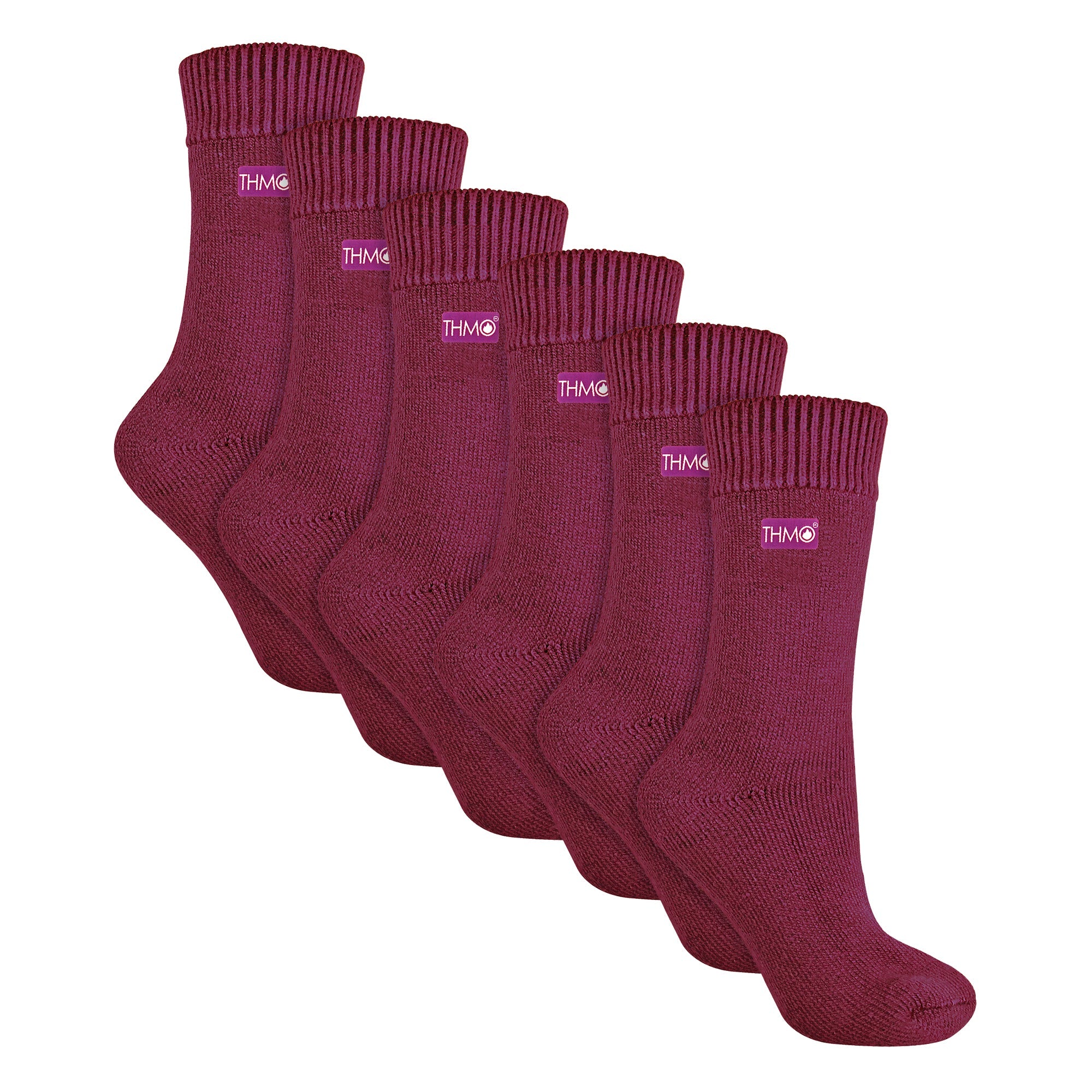 Sock Snob Womens Thick Winter Thermal Socks with Seamless Toe (Multipack Options)