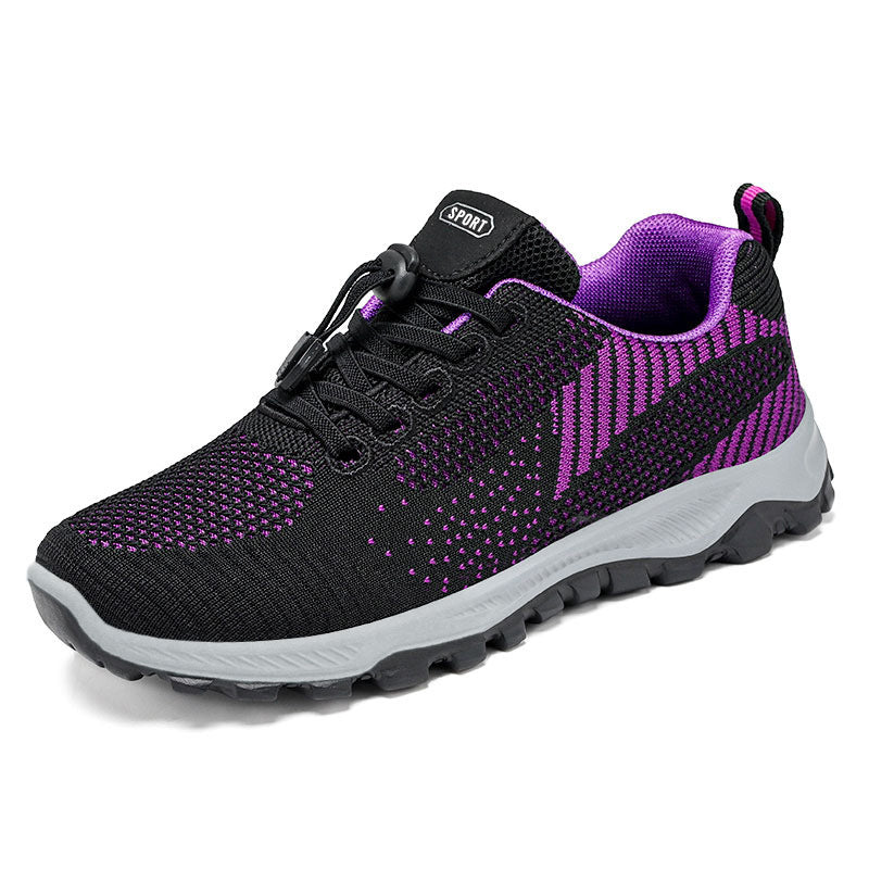 Unisex Breathable Mesh Round Toe Running Trainers