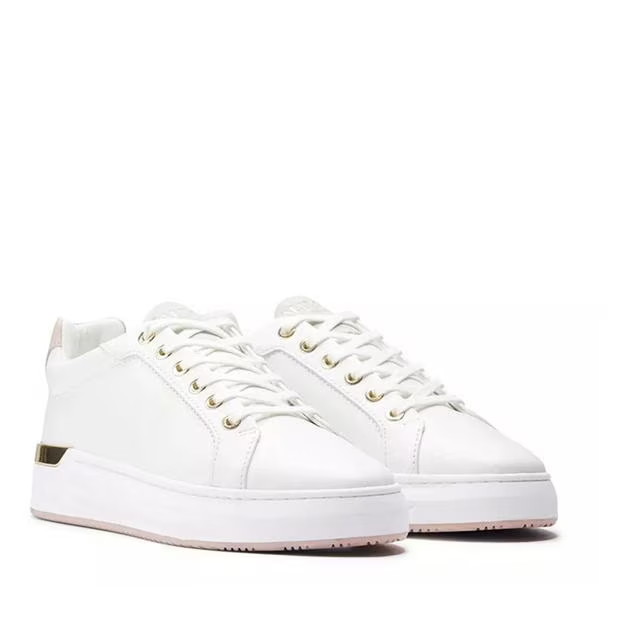 Mallet GRFTR Low White Pink Womens Trainers