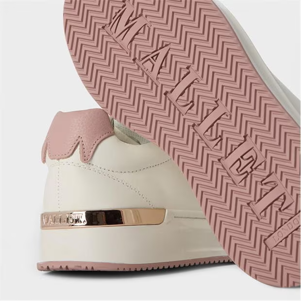 Mallet GRFTR Low White Pink Womens Trainers