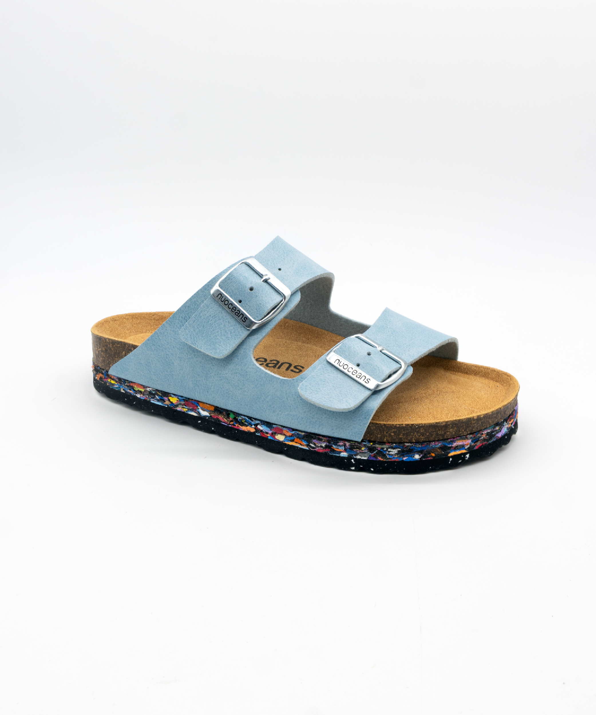 Nuoceans Skye Light Blue Vegan Sandals