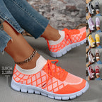 Womens EVA Breathable Lightweight Cushioned Running Trainers