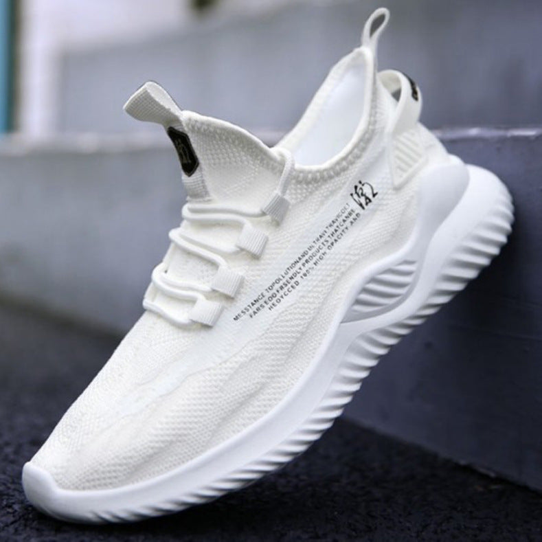 Mens Breathable Mesh Lightweight Round Toe Running Trainers