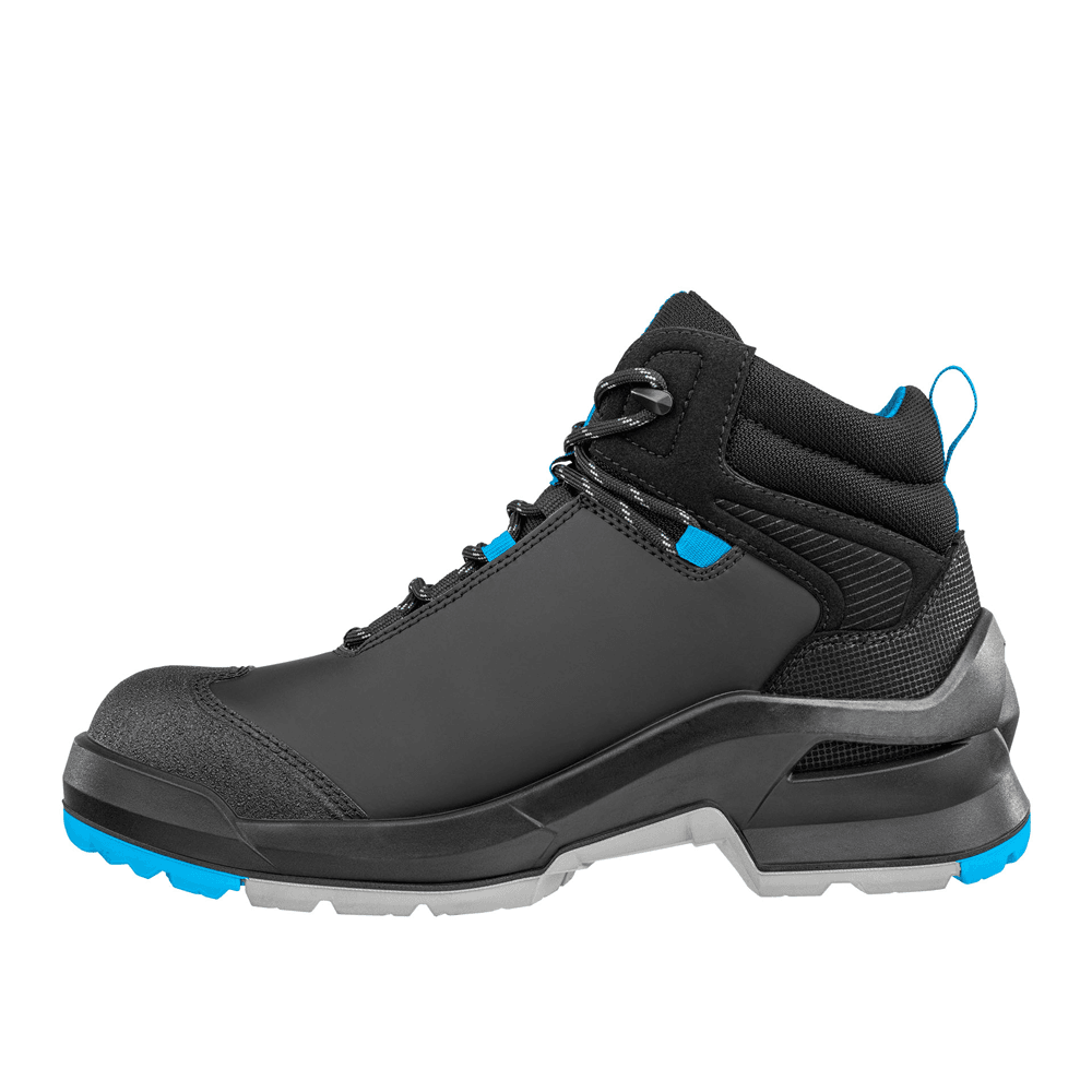 Albatros Taraval Mid Fibreglass Toe Safety Boots Black/Blue