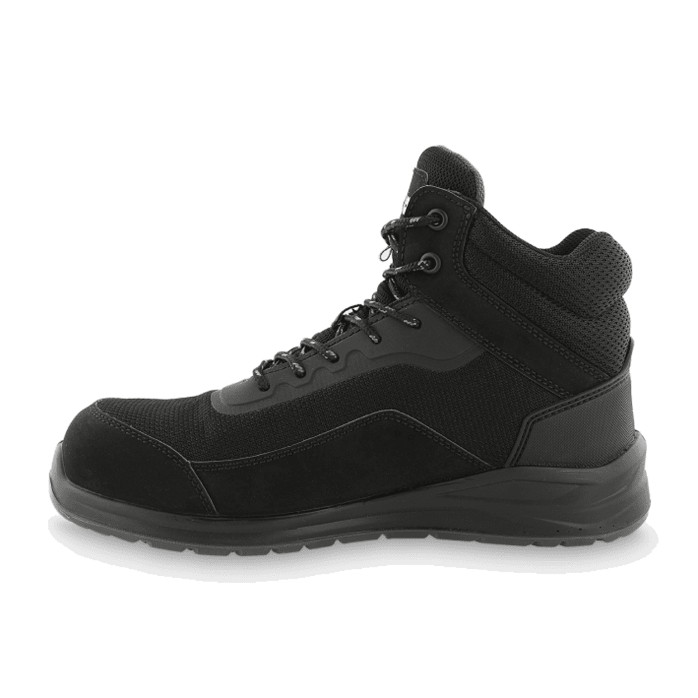 Herock Leno S1PS SR FO ESD SC Composite Safety High Safety Trainers Black/Anthracite