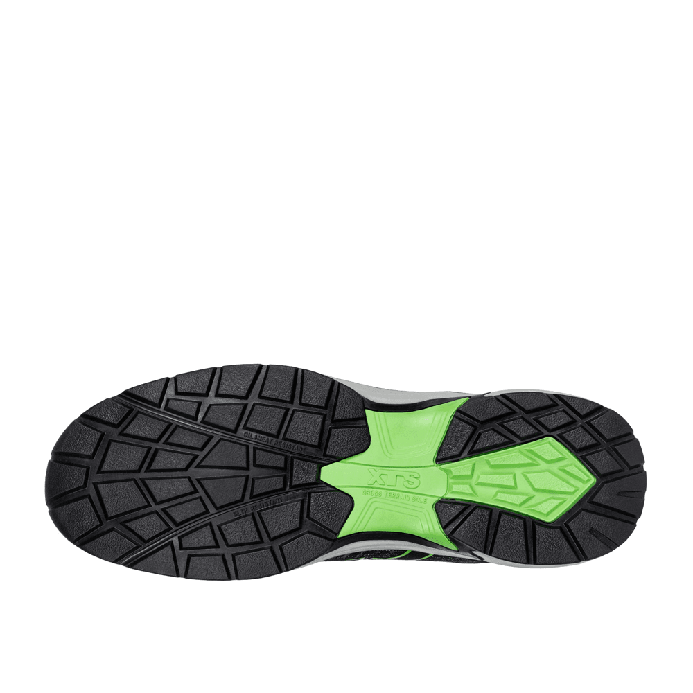 Albatros Splendid GH Low S1P ESD HRO SRC Fibreglass Safety Trainers Black/Green