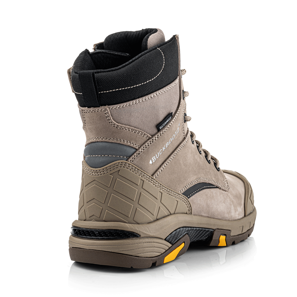 Buckler Blastz Water Resistant Composite Safety Boots Stone