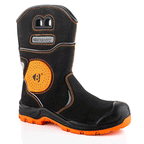 Buckler BVIZ5 S7 360 Degrees High Visibility Metal Free Waterproof Safety Rigger Boots Black / Orange