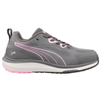 Puma Celerity Womens Low S1 HRO SRC Safety Work Safety Trainers Shoe Grey / Pink