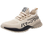 Mens Breathable Mesh Lightweight Round Toe Running Trainers