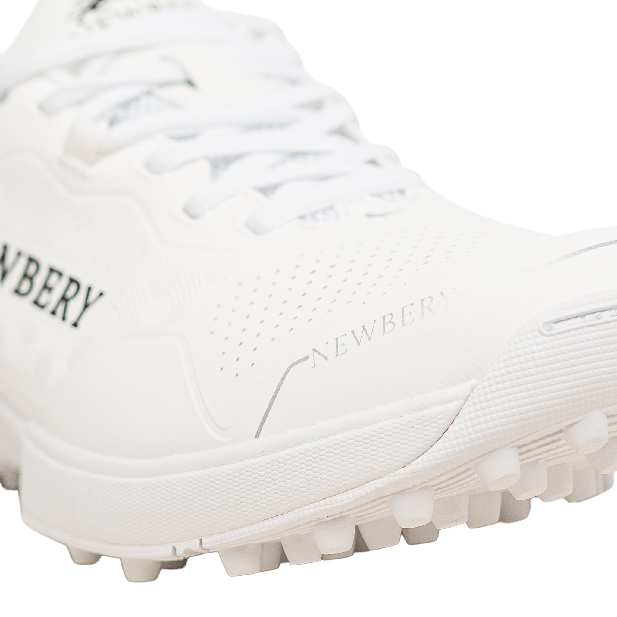 Newbery 360 Full White Pimple Cricket Shoes