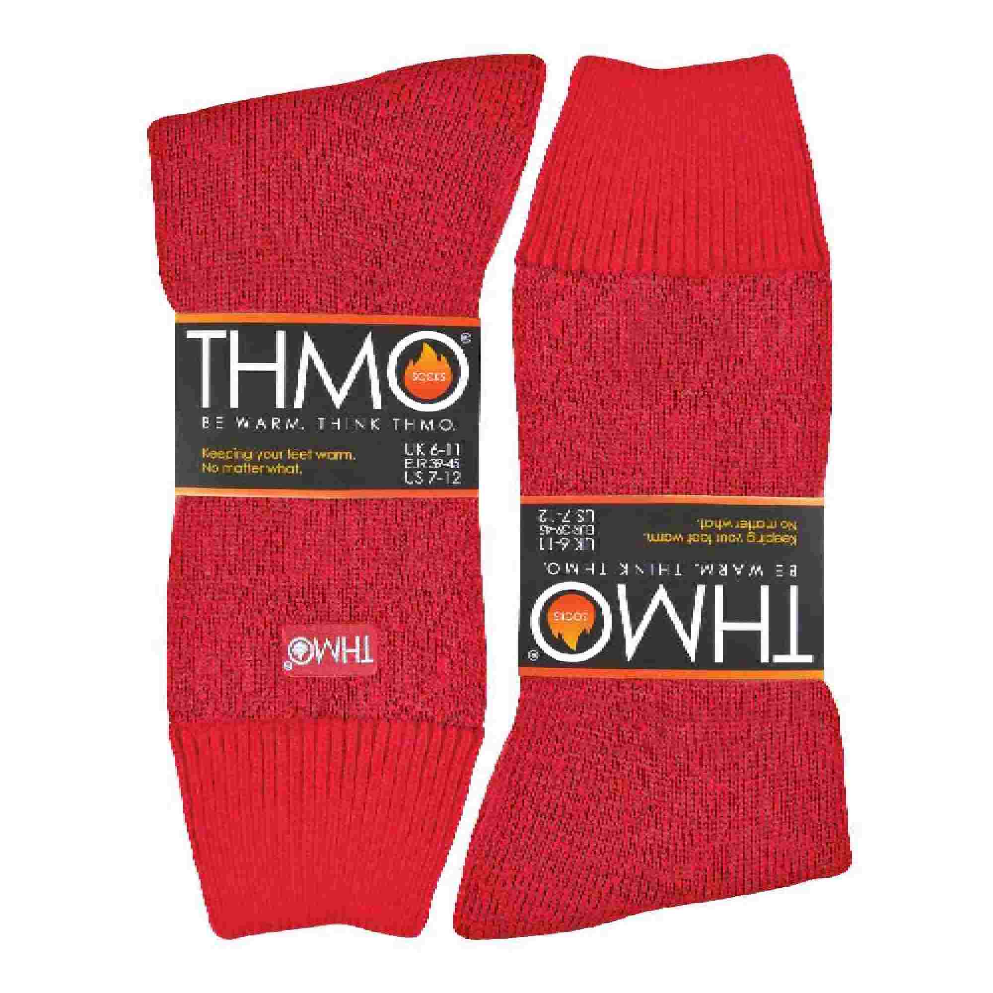 Sock Snob Mens Thick Winter Thermal Socks with Comfort Top (Multipack Options)
