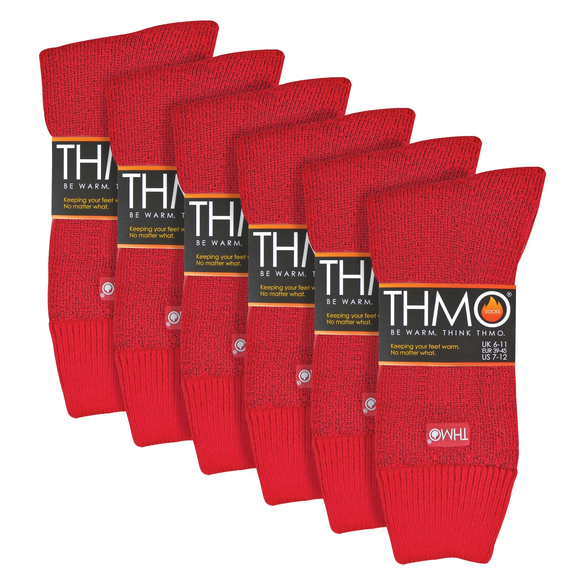 Sock Snob Mens Thick Winter Thermal Socks with Comfort Top (Multipack Options)