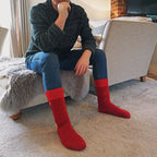 Sock Snob Mens Thick Winter Thermal Socks with Comfort Top (Multipack Options)