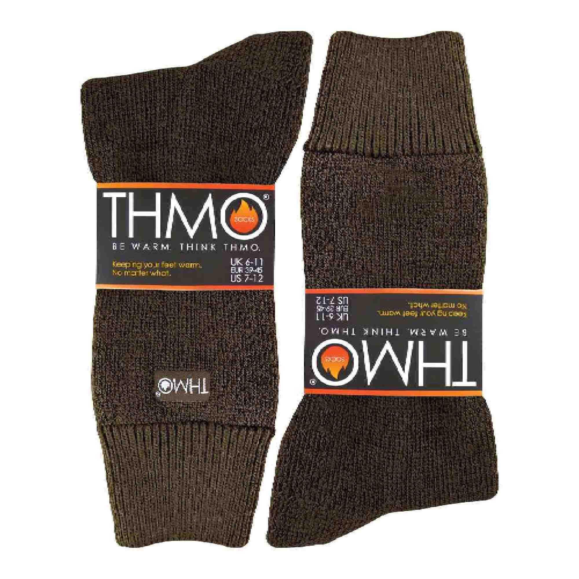 Sock Snob Mens Thick Winter Thermal Socks with Comfort Top (Multipack Options)