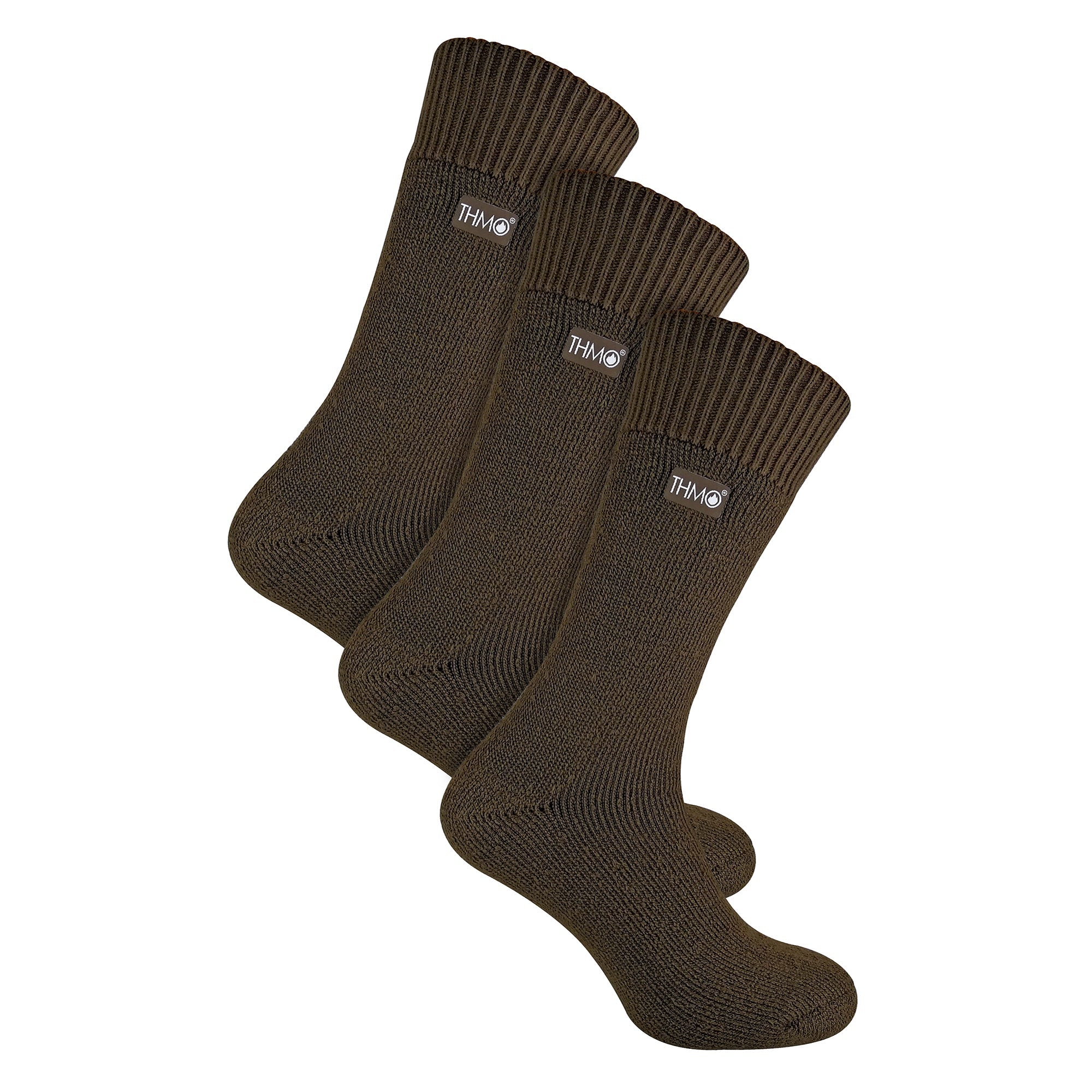 Sock Snob Mens Thick Winter Thermal Socks with Comfort Top (Multipack Options)
